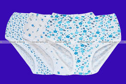 Цена за 5 шт. "Горянка" трусы женские хлопок 100% цветные