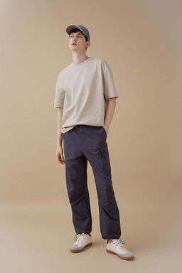 Pantolon Relax Fit Cepli Beli Pacas? Lastikli - Defacto фото 5