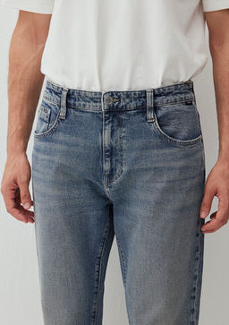 Milan Mavi Edition Puslu Indigo Mavi Jean Pantolon  фото 7