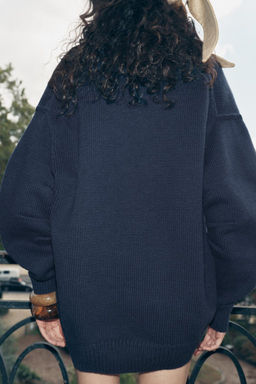 PLEATED SLEEVE KNIT CARDIGAN - Zara фото 5