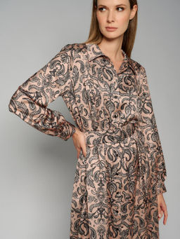 Платье женское 12411-35147 multicolor-beige - Eleganzza фото 4