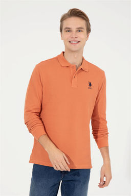 Мужская толстовка с воротником поло с плиткой Basic - U.s. polo assn фото 10