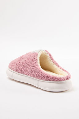 Trendyol Shoes Bej Pelus Dokuma Etiket Detayl? Kad?n Ev Terligi TAKAW25ER00012 - Trendyolmilla фото 6