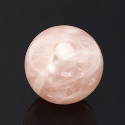 Шар Розовый кварц - камень Венеры - зарождение чувств создание счастливой семьи 2см
