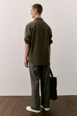 Camisa texturizada Regular Fit - H&m фото 5