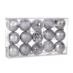 Елочные шары 15 штук 5 см / B-2586 /уп 96/ - Галеонтрейд фото 2