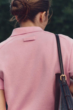 BASIC 100% WOOL POLO SHIRT - Zara фото 12