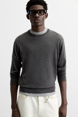 100% WOOL SWEATER - LIMITED EDITION - Zara фото 5
