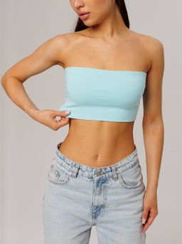 Женский топ-бандо Lingeamo морская волна ЛТ-10 (19)  фото 3