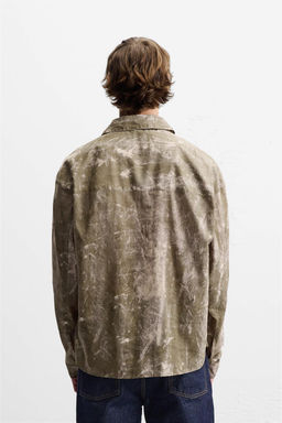 TIE-DYE FLOWING SHIRT - Zara фото 3