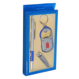 Набор подарочный 3в1 (ручка, кусачки, брелок-открывалка с фонариком) микс - Simaland фото 3