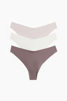 Pack de 3 bragas thong efecto invisible - H&m фото 3