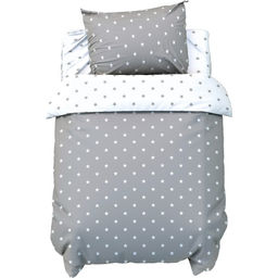 Постельное бельё Крошка Я Звёздочки, 112х143 см, 60х120+20 см, 40х60 см, 100% хлопок