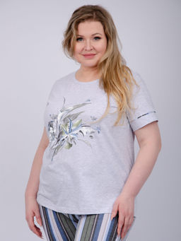 Пижама "Каори" полоса, трикотаж