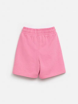 ACOOLA / Шорты детские для девочек Cherry неоновый розовый  фото 4