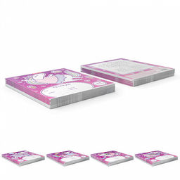 Цена за 200 шт. Тетрадь школьная ученическая ErichKrause Единорожка, 18 листов, линейка (в плёнке по 10 шт.)  фото 20