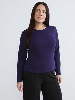 Bisiklet Yaka Kad?n Ti??rt