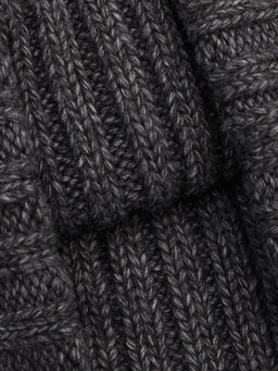 Шапка муж. шерсть+акр LB-A53122 d.grey melange - Labbra фото 4