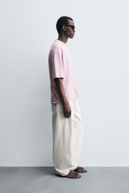 RELAXED FIT POCKET T-SHIRT - Zara фото 4