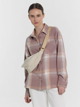 Сумка поясная кремовая - Mark formelle фото 4