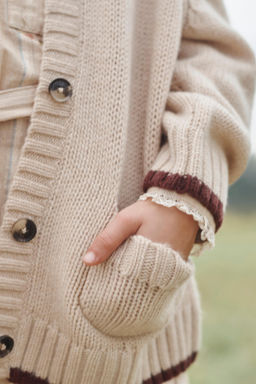 100% WOOL KNIT CARDIGAN LIMITED EDITION - Zara фото 4