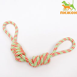 Игрушка тренировочная канатная Бесконечность, 48 см, до 130 г, микс цветов