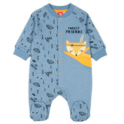 CRB wear/CWB 9866 Комбинезон ясельный, голубой меланж/Ex.Cherubino фото 3