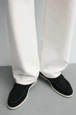 CASUAL LEATHER LOAFERS - Zara фото 3