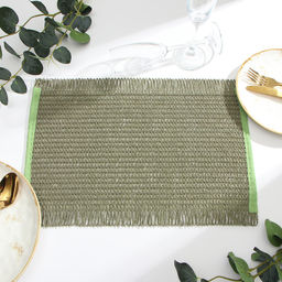 Салфетка Доляна цв.зеленый,30*45 см  фото 2