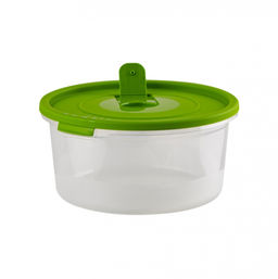 Контейнер для СВЧ "Смайл" 1,6л круг.с клап. арт.С522