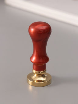 Печать для сургуча с пластиковой ручкой «Классика цифра 5», 2.5×2.5×6.3 см