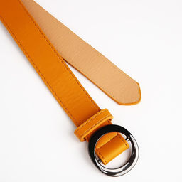 Ремень женский, ширина 3 см, пряжка металл, цвет горчичный - Simaland фото 4
