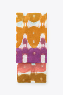 PRINTED SCARF WITH COTTON