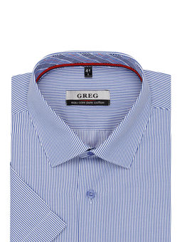 Сорочка мужская короткий рукав GREG 221/201/45018/Z/1p  фото 3