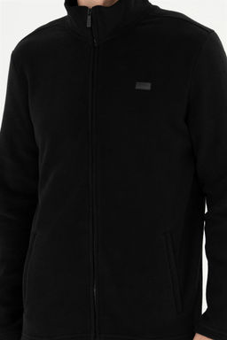U. S. Polo Assn / Мужской черный вязаный кардиган - U.s. polo assn фото 6