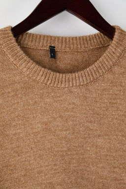 Haki Relaxed Bisiklet Yaka Kazak TMNAW26KZ00012 - Trendyolmilla фото 12