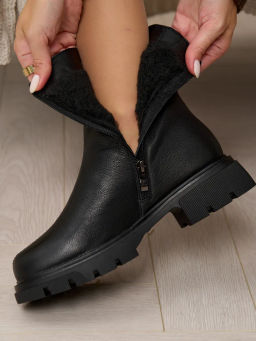 полусапоги женские, LCW24-BWLM3-035A(L), GLAMMO, нат.кожа - S&I фото 4