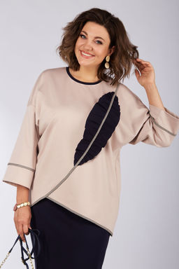 Костюм LADY SECRET 1631 синий+пудра