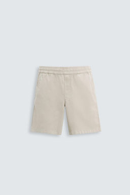 BERMUDA TWILL RELAXED FIT / Tostado