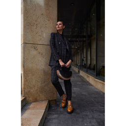 Сумка SLICY BAG 2116 Черный/коричневый