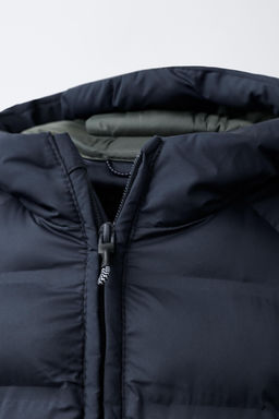WATER-REPELLENT ULTRALIGHT PADDED LONG JACKET - Zara фото 5
