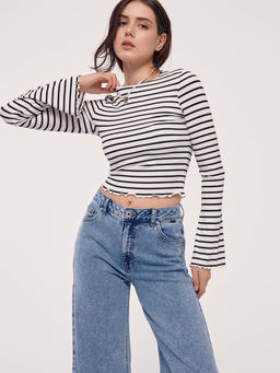 CONTE LD 2848 Джемпер женский white-black - Conte elegant фото 2