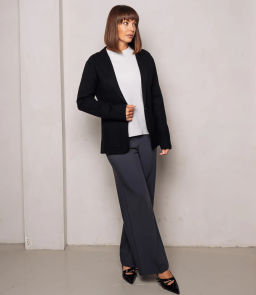 Кардиган #КТ073, чёрный