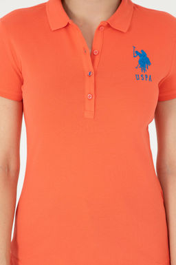 Женская базовая футболка с цветком граната Неожиданная скидка в корзине - U.s. polo assn фото 6