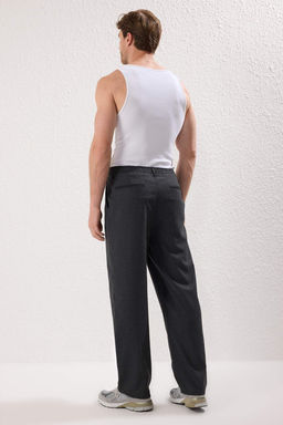 Antrasit Wide Leg Bol Kumas Baggy Pantolon TMNSS23PL00039