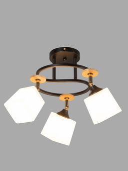 Люстра XA1634B/3, 3×60 Вт, E27, чёрная