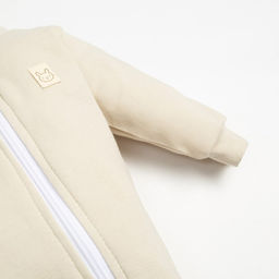 Комбинезон на молнии Крошка, Я BASIC LINE, рост 74-80 см, молочный - Крошка я фото 4