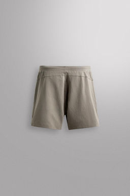 PANTALONES CORTOS TRAINING MEZCLA ALGOD?N 9 / Blanco - Zara фото 7