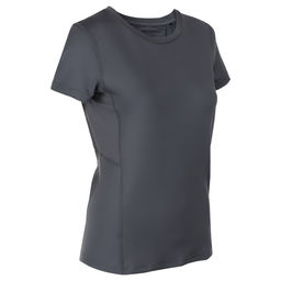 Футболка со вставками женская Resport, бифлекс, размер 42 (XS), серая