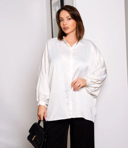 Блуза #КТ3388 (1), молочный